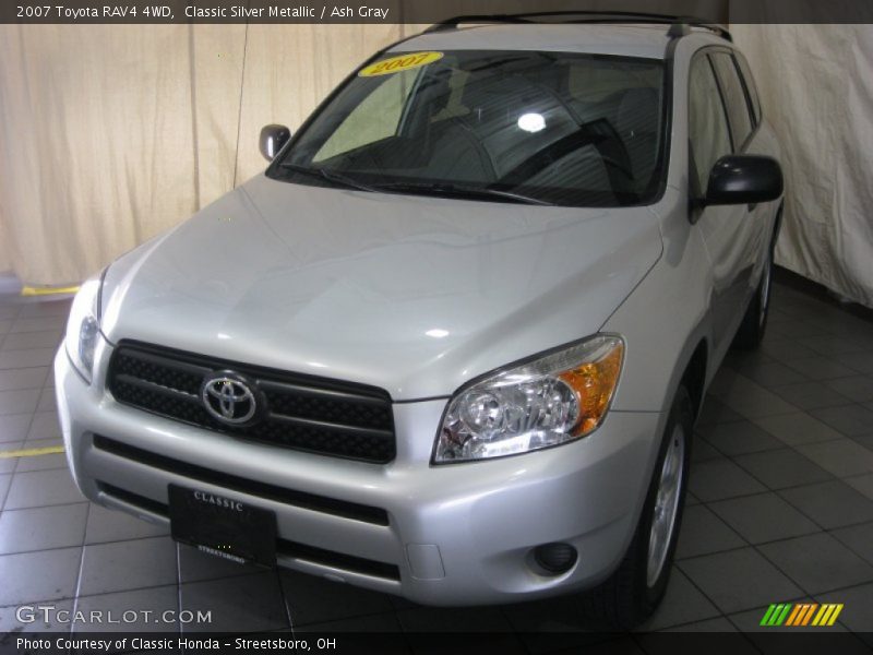 Classic Silver Metallic / Ash Gray 2007 Toyota RAV4 4WD