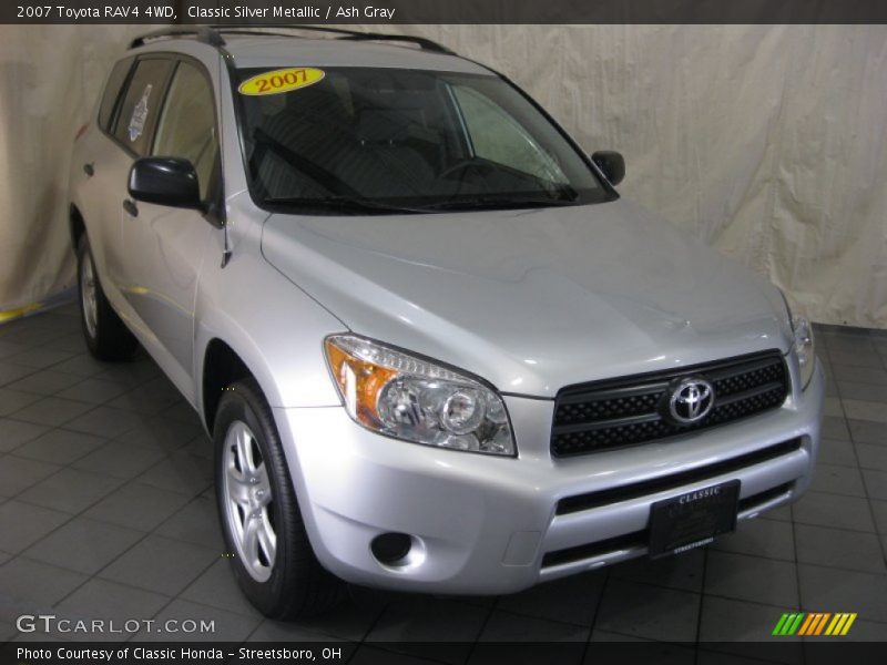 Classic Silver Metallic / Ash Gray 2007 Toyota RAV4 4WD