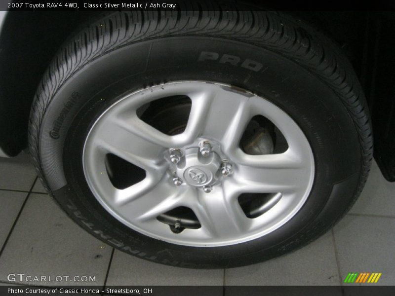 Classic Silver Metallic / Ash Gray 2007 Toyota RAV4 4WD