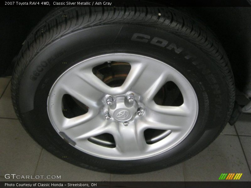 Classic Silver Metallic / Ash Gray 2007 Toyota RAV4 4WD