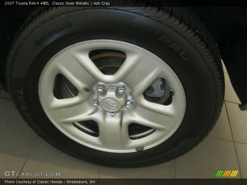 Classic Silver Metallic / Ash Gray 2007 Toyota RAV4 4WD