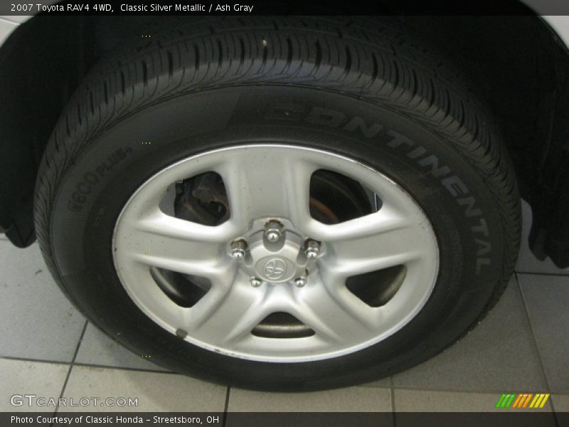 Classic Silver Metallic / Ash Gray 2007 Toyota RAV4 4WD