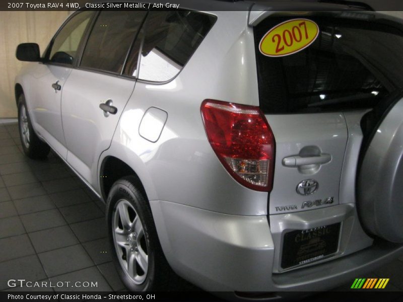 Classic Silver Metallic / Ash Gray 2007 Toyota RAV4 4WD
