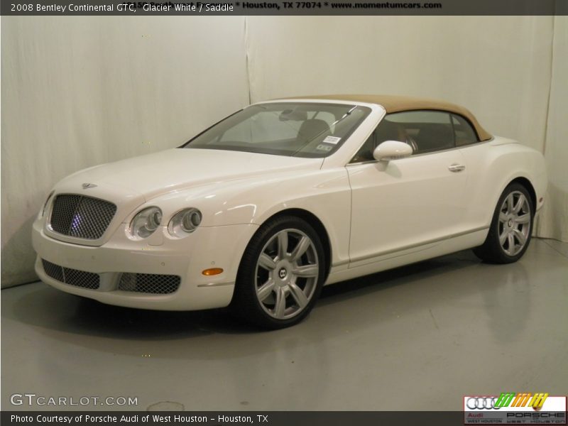 Glacier White / Saddle 2008 Bentley Continental GTC