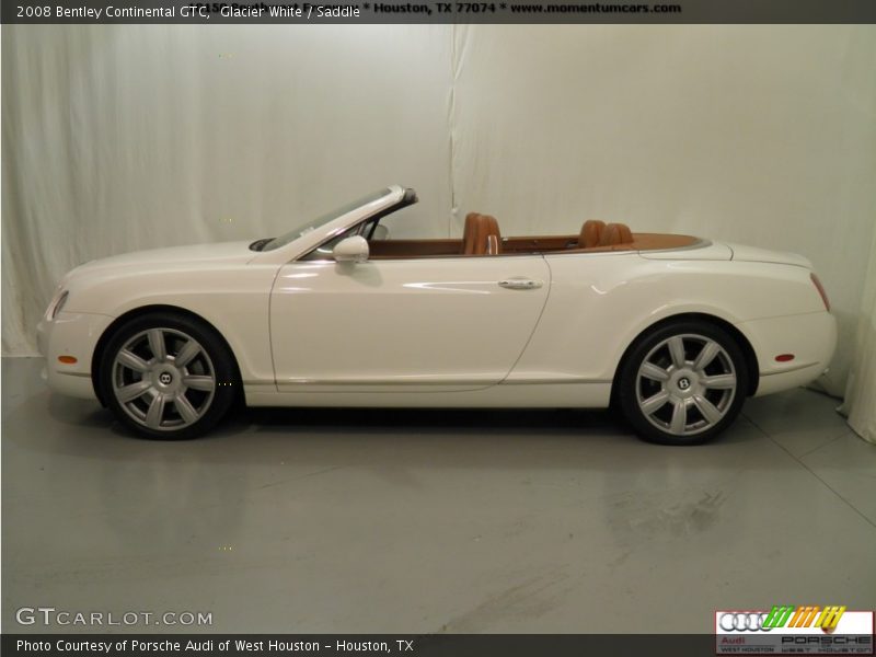 Glacier White / Saddle 2008 Bentley Continental GTC