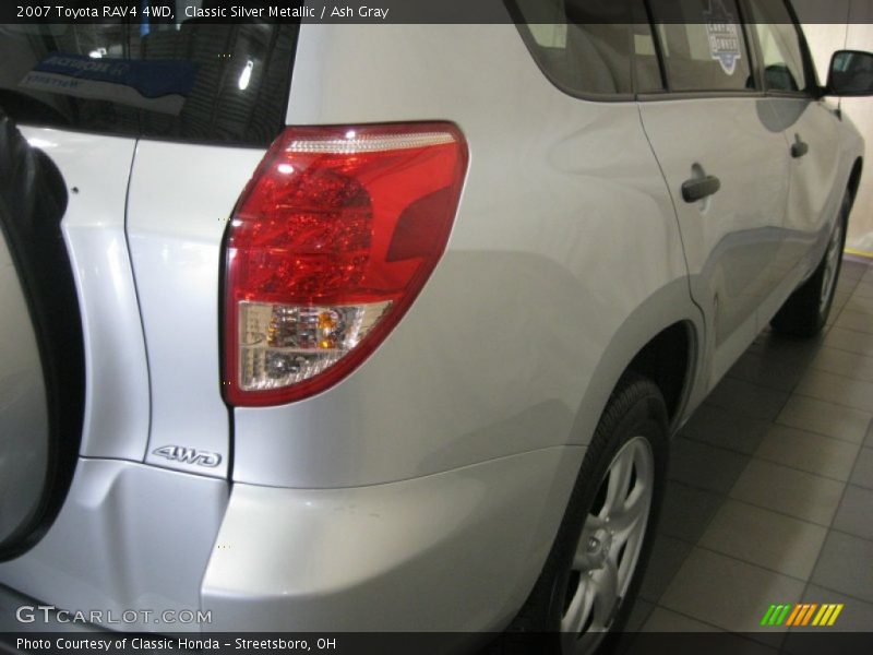 Classic Silver Metallic / Ash Gray 2007 Toyota RAV4 4WD
