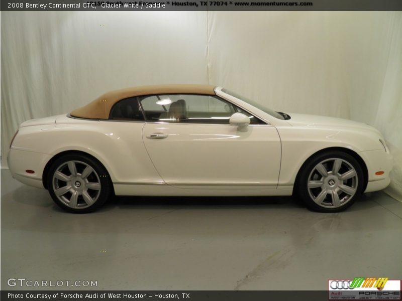 Glacier White / Saddle 2008 Bentley Continental GTC