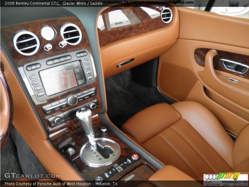 Glacier White / Saddle 2008 Bentley Continental GTC