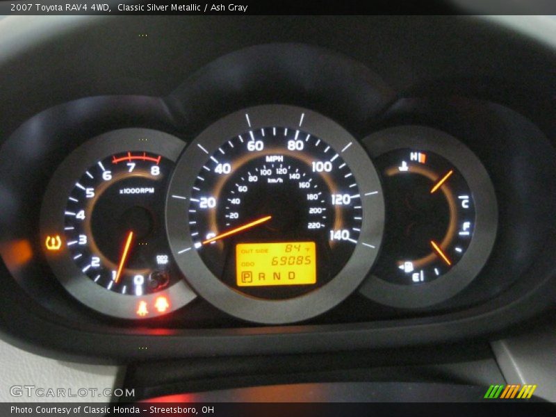 Classic Silver Metallic / Ash Gray 2007 Toyota RAV4 4WD