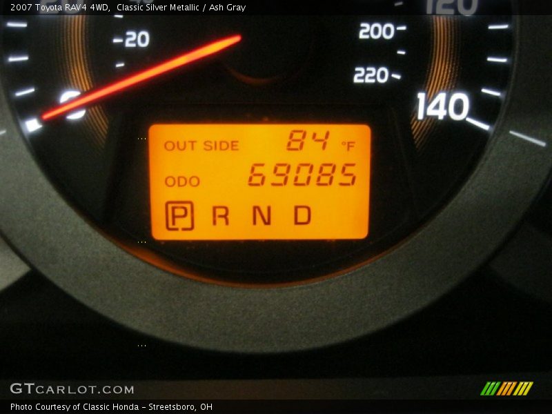 Classic Silver Metallic / Ash Gray 2007 Toyota RAV4 4WD
