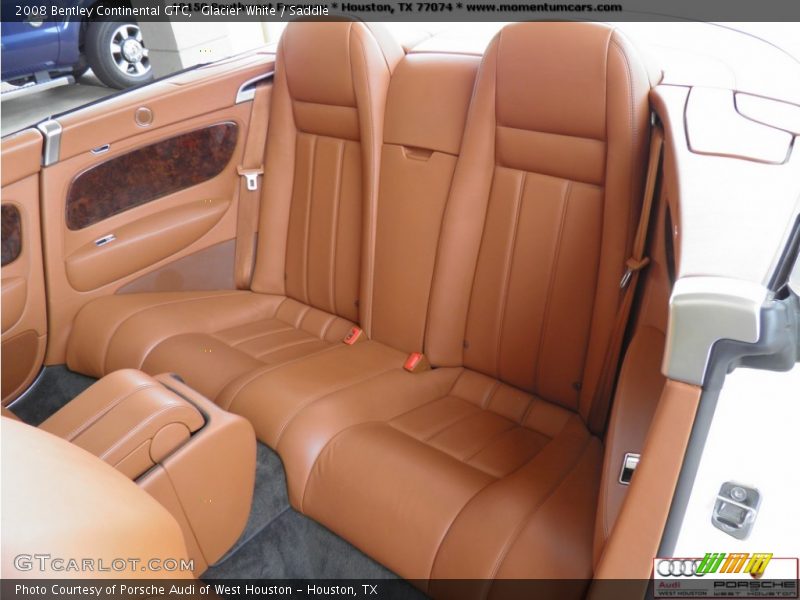 Glacier White / Saddle 2008 Bentley Continental GTC