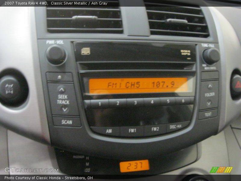 Classic Silver Metallic / Ash Gray 2007 Toyota RAV4 4WD