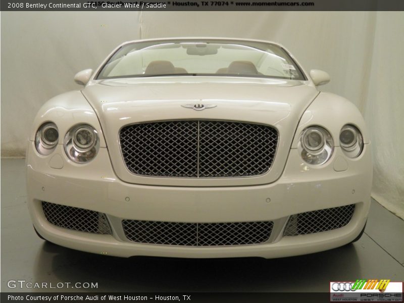 Glacier White / Saddle 2008 Bentley Continental GTC