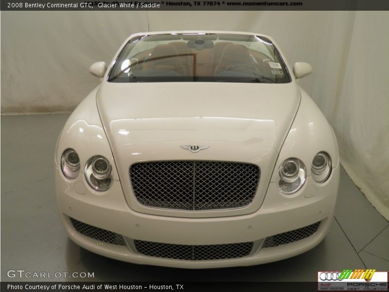 Glacier White / Saddle 2008 Bentley Continental GTC