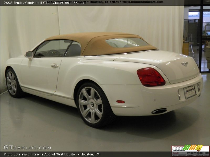 Glacier White / Saddle 2008 Bentley Continental GTC