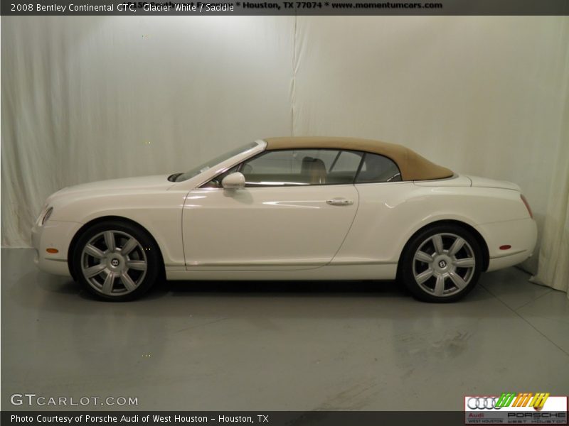 Glacier White / Saddle 2008 Bentley Continental GTC