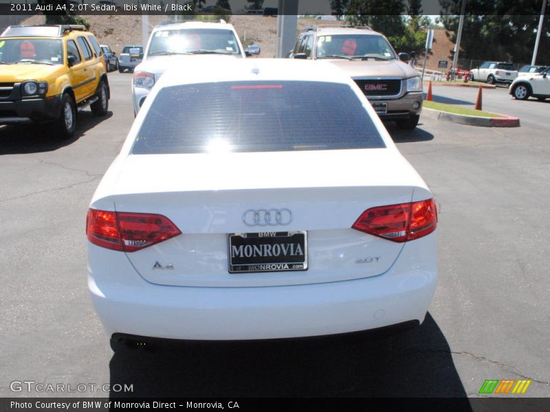 Ibis White / Black 2011 Audi A4 2.0T Sedan