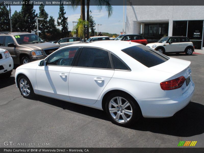 Ibis White / Black 2011 Audi A4 2.0T Sedan