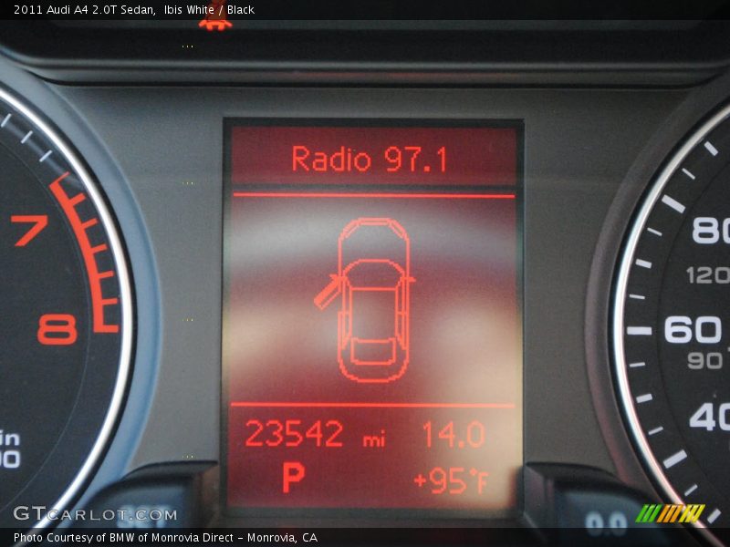 Ibis White / Black 2011 Audi A4 2.0T Sedan