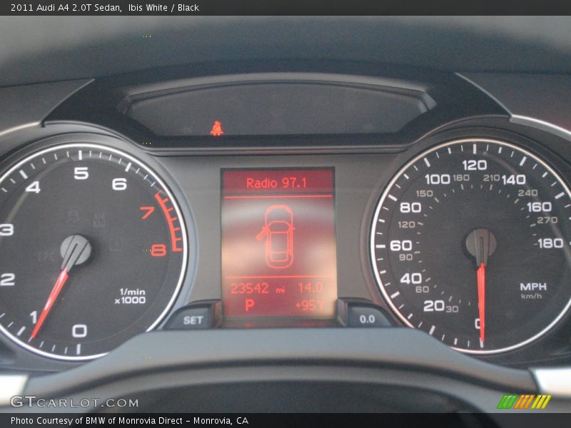 Ibis White / Black 2011 Audi A4 2.0T Sedan