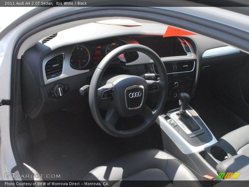 Ibis White / Black 2011 Audi A4 2.0T Sedan