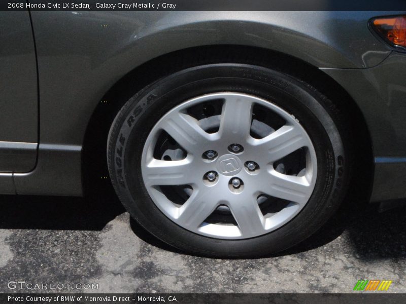Galaxy Gray Metallic / Gray 2008 Honda Civic LX Sedan