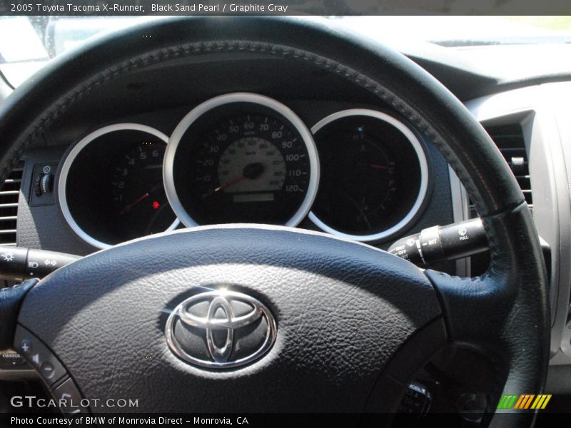 Black Sand Pearl / Graphite Gray 2005 Toyota Tacoma X-Runner