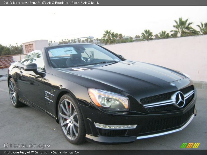 Black / AMG Black 2013 Mercedes-Benz SL 63 AMG Roadster