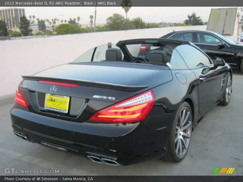 Black / AMG Black 2013 Mercedes-Benz SL 63 AMG Roadster