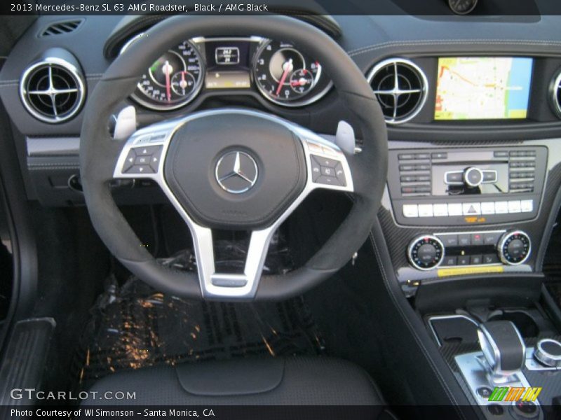 Dashboard of 2013 SL 63 AMG Roadster