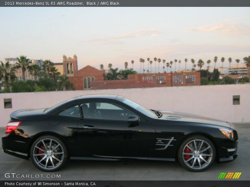 Black / AMG Black 2013 Mercedes-Benz SL 63 AMG Roadster