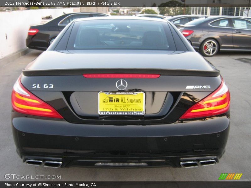 Black / AMG Black 2013 Mercedes-Benz SL 63 AMG Roadster
