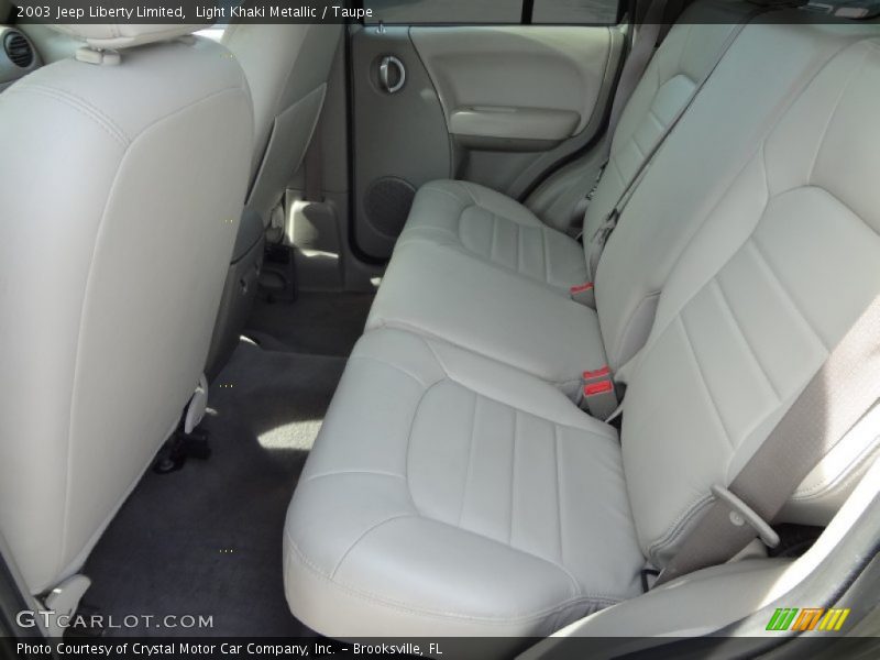 Light Khaki Metallic / Taupe 2003 Jeep Liberty Limited