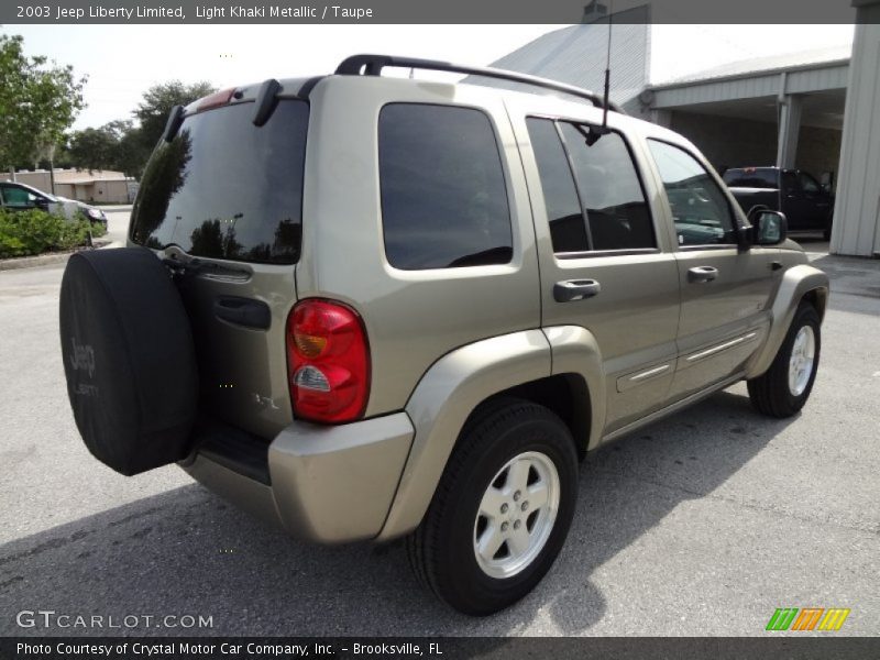 Light Khaki Metallic / Taupe 2003 Jeep Liberty Limited