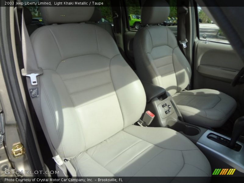 Light Khaki Metallic / Taupe 2003 Jeep Liberty Limited