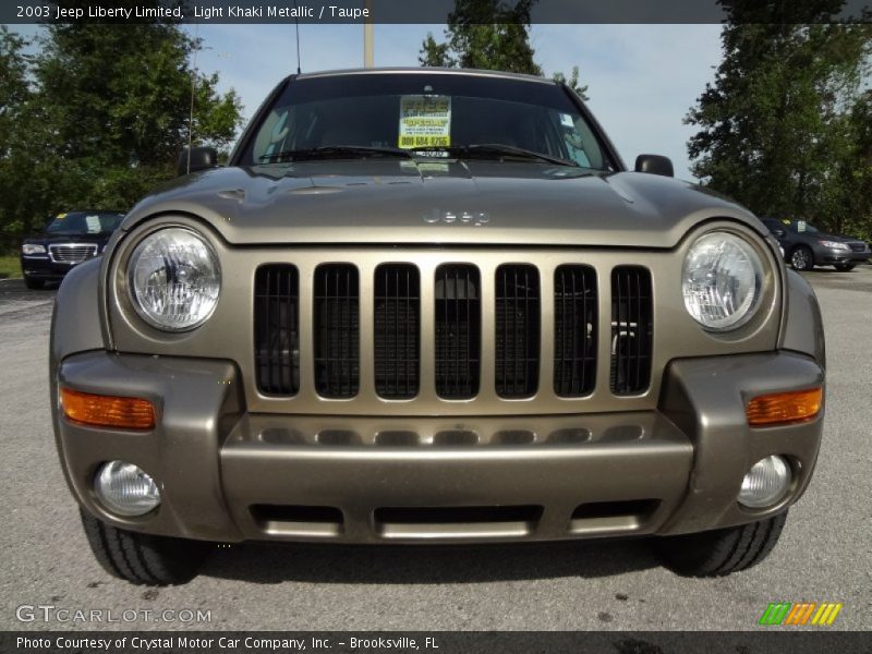 Light Khaki Metallic / Taupe 2003 Jeep Liberty Limited