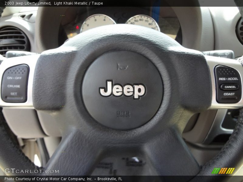 Light Khaki Metallic / Taupe 2003 Jeep Liberty Limited