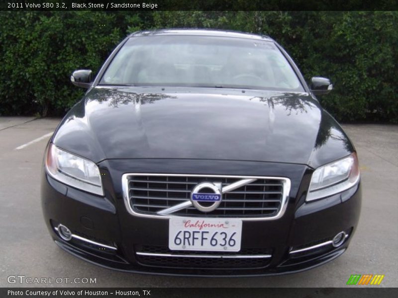 Black Stone / Sandstone Beige 2011 Volvo S80 3.2