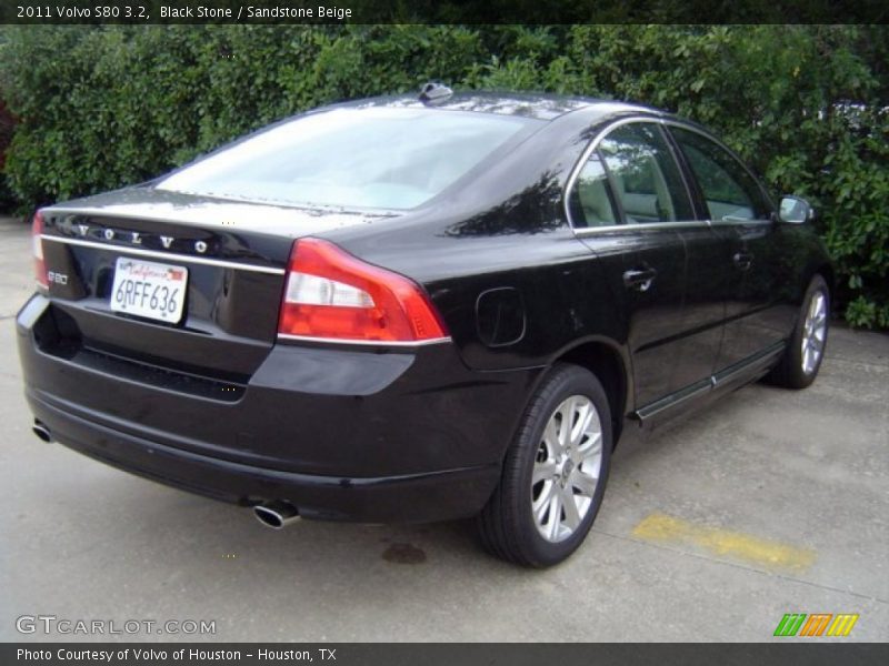 Black Stone / Sandstone Beige 2011 Volvo S80 3.2