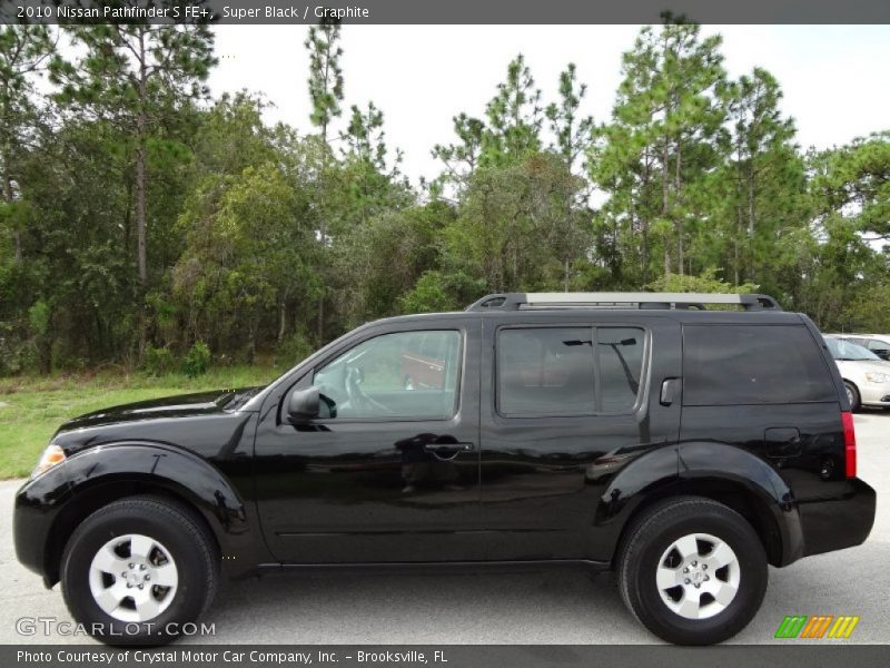Super Black / Graphite 2010 Nissan Pathfinder S FE+