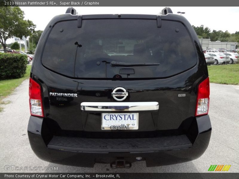 Super Black / Graphite 2010 Nissan Pathfinder S FE+