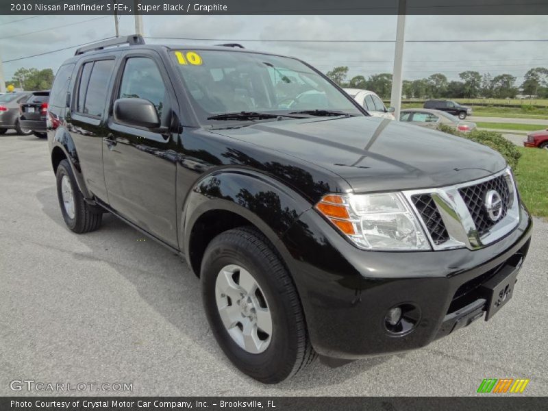 Super Black / Graphite 2010 Nissan Pathfinder S FE+