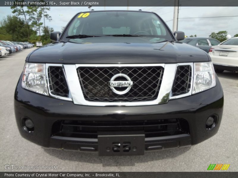 Super Black / Graphite 2010 Nissan Pathfinder S FE+
