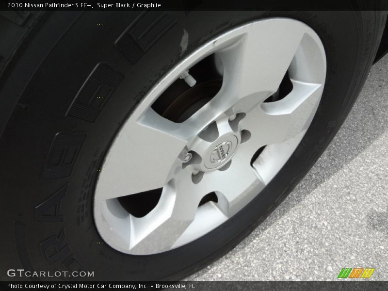 Super Black / Graphite 2010 Nissan Pathfinder S FE+