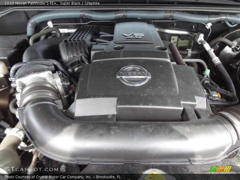 Super Black / Graphite 2010 Nissan Pathfinder S FE+