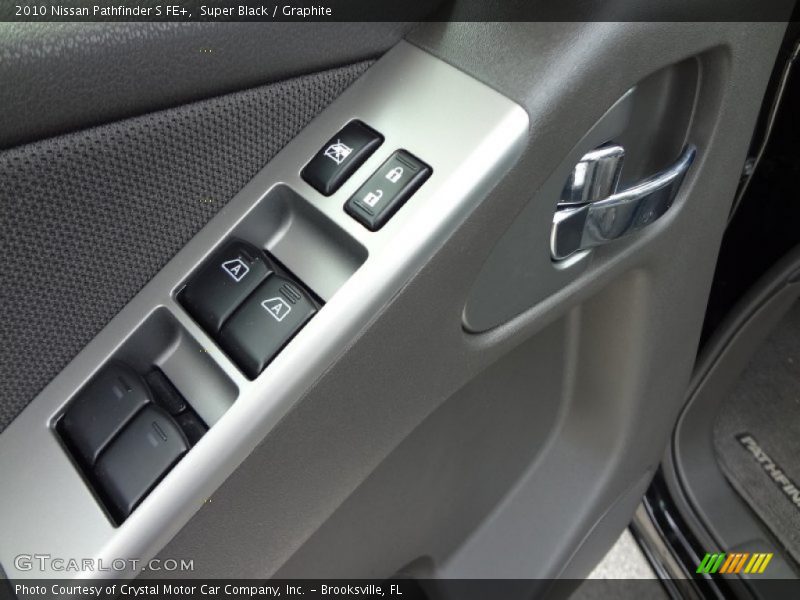Super Black / Graphite 2010 Nissan Pathfinder S FE+