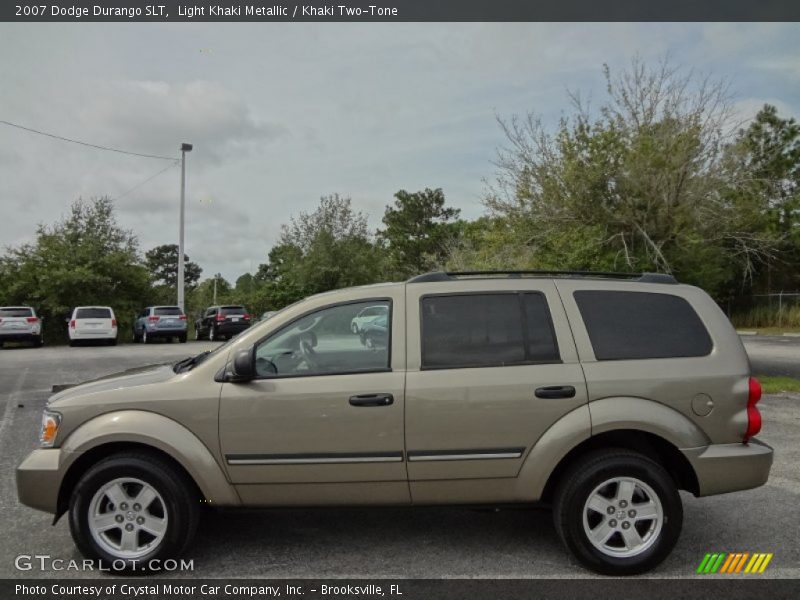 Light Khaki Metallic / Khaki Two-Tone 2007 Dodge Durango SLT