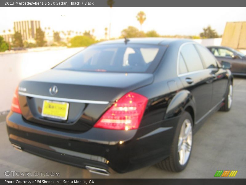 Black / Black 2013 Mercedes-Benz S 550 Sedan