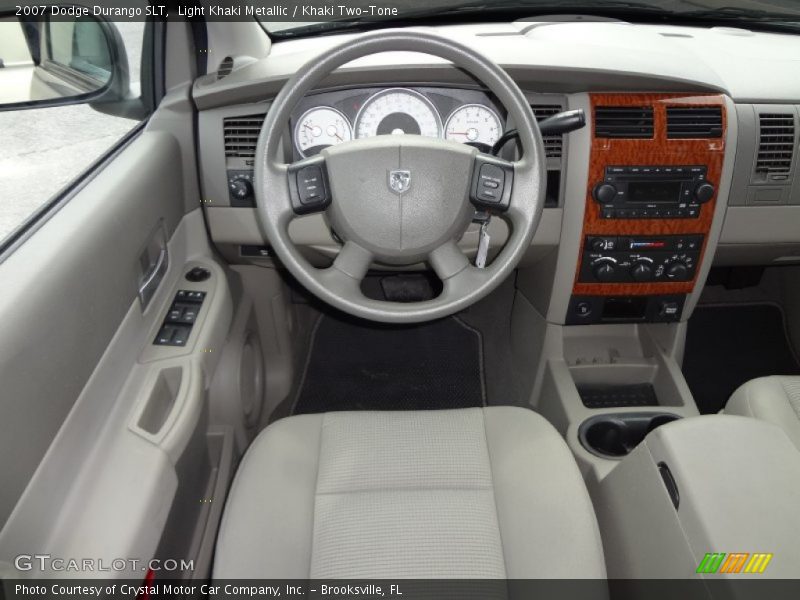 Light Khaki Metallic / Khaki Two-Tone 2007 Dodge Durango SLT
