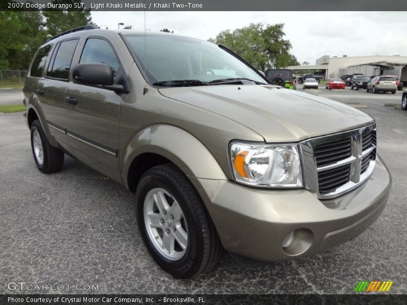 Light Khaki Metallic / Khaki Two-Tone 2007 Dodge Durango SLT